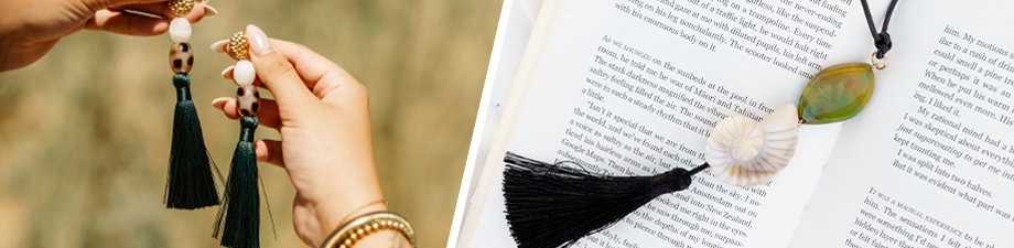 New collection of 8 cm tassels 