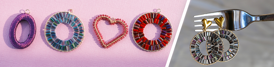 New collection of colourful pendants