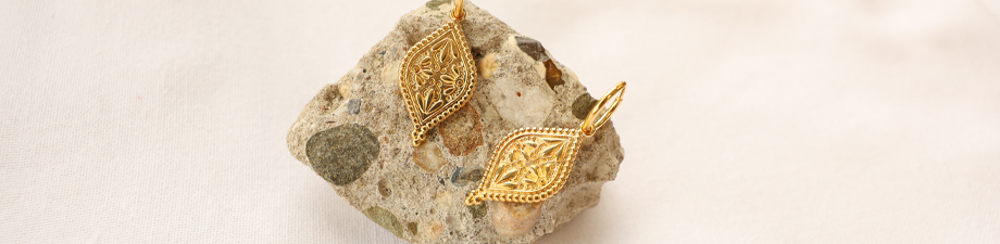 DQ European metal beads gold